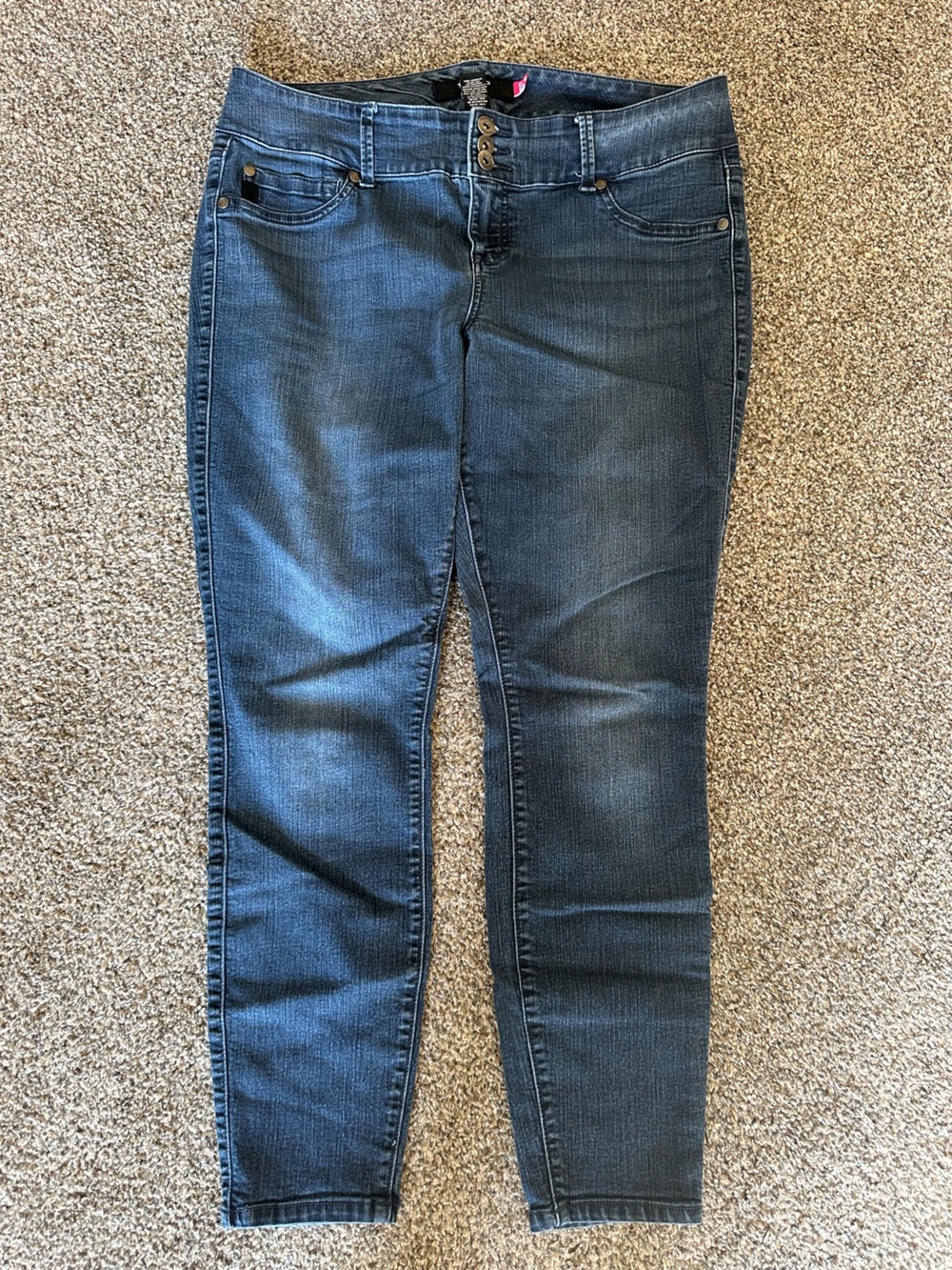 torrid Dark Wash Blue Skinny Jeans